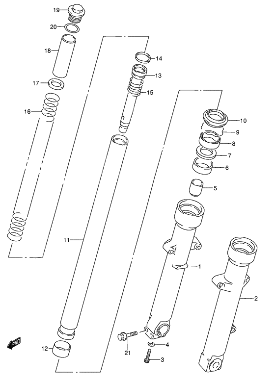 Front damper