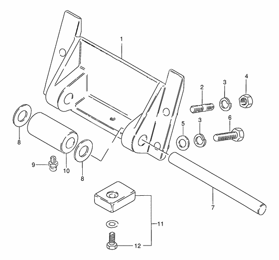 Cylinder support