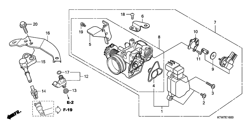 Throttle body