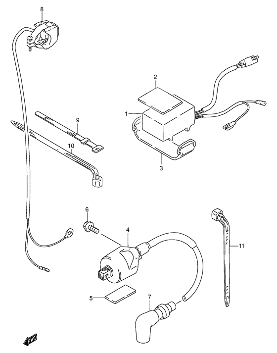 Cdi unit - ignition coil