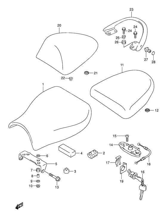 Seat              

                  Model k3