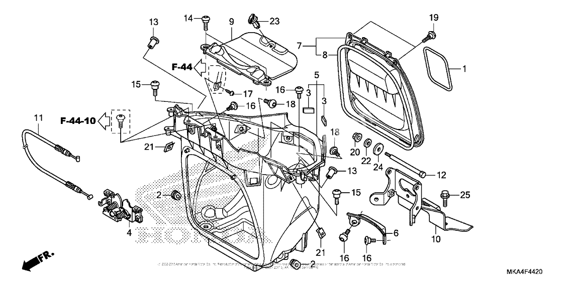 Ящик для багажа