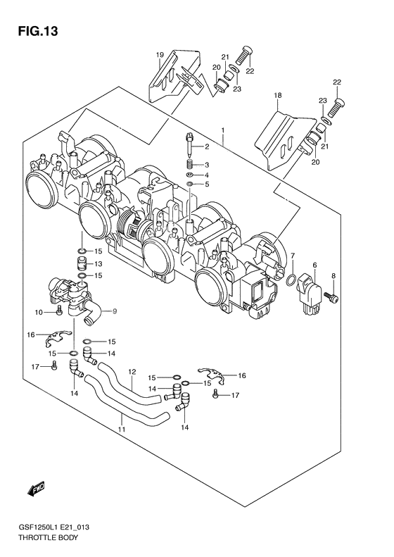 Throttle body