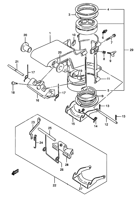 Swivel bracket