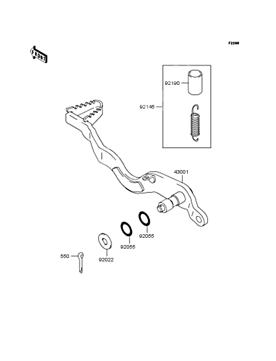 Brake pedal