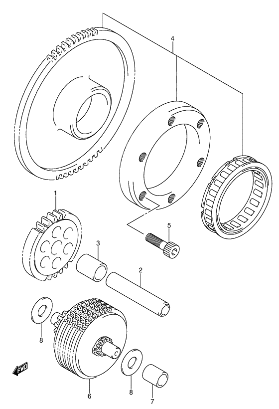 Starter clutch