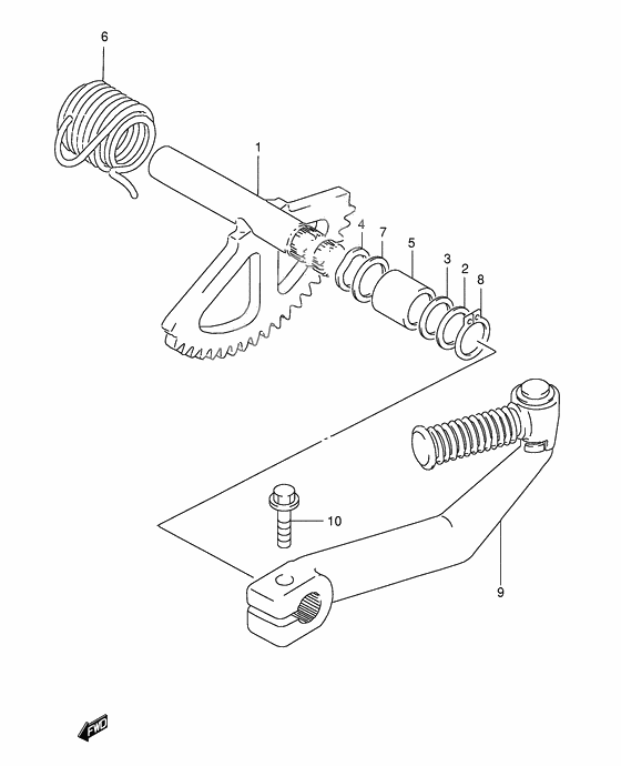 Kick starter              

                  Model t/v/w/x/y