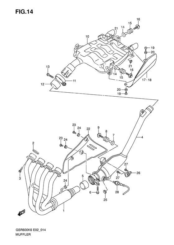 Muffler comp