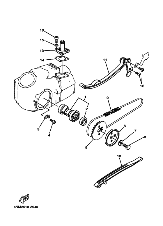 Counter Shaft, Chain
