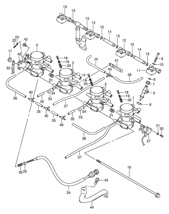 Throttle body              

                  Model x/y