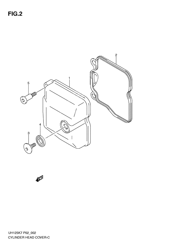 Cylinder head cover