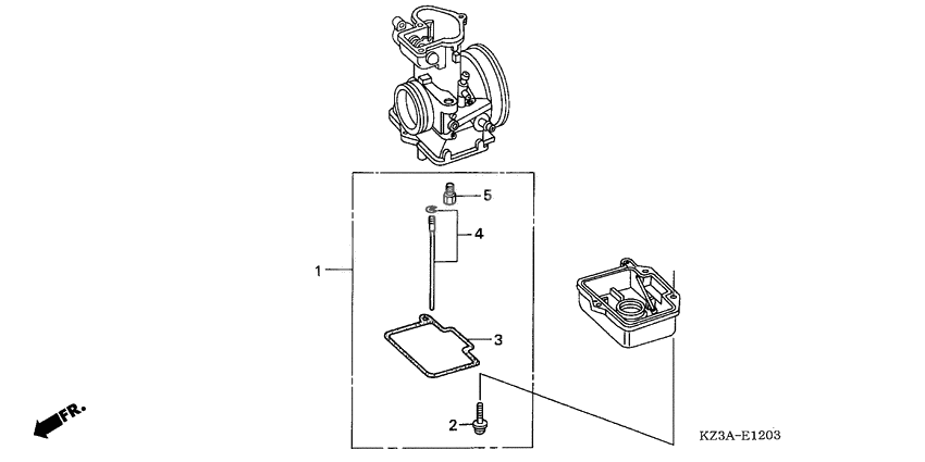 Carburetor o.p. kit              

                  CR125R4-7