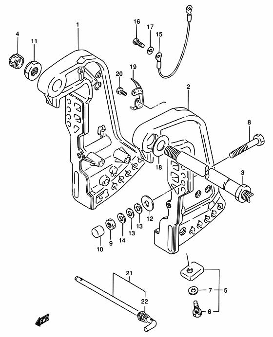 Clamp bracket