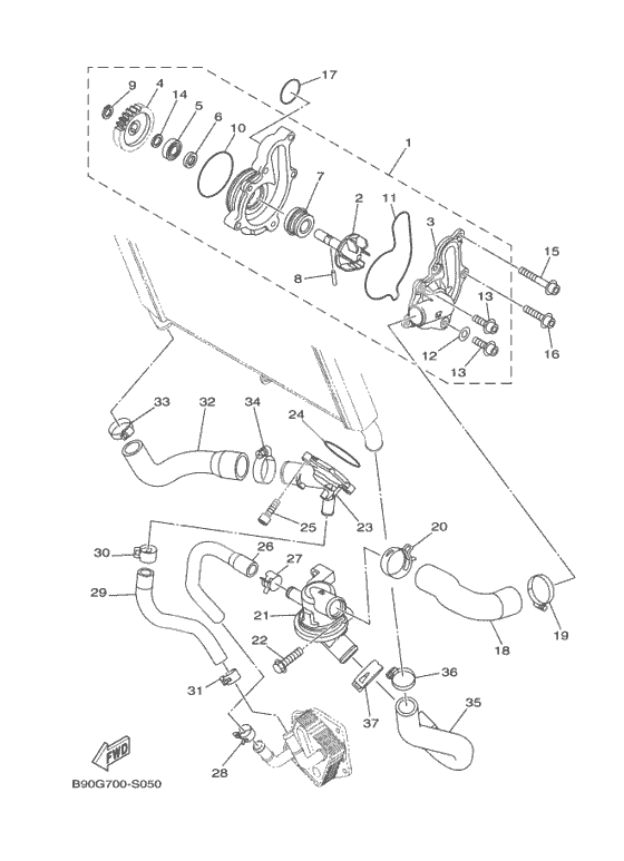 Водяной насос