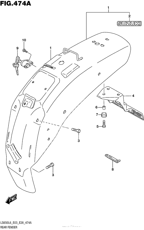 Заднее крыло