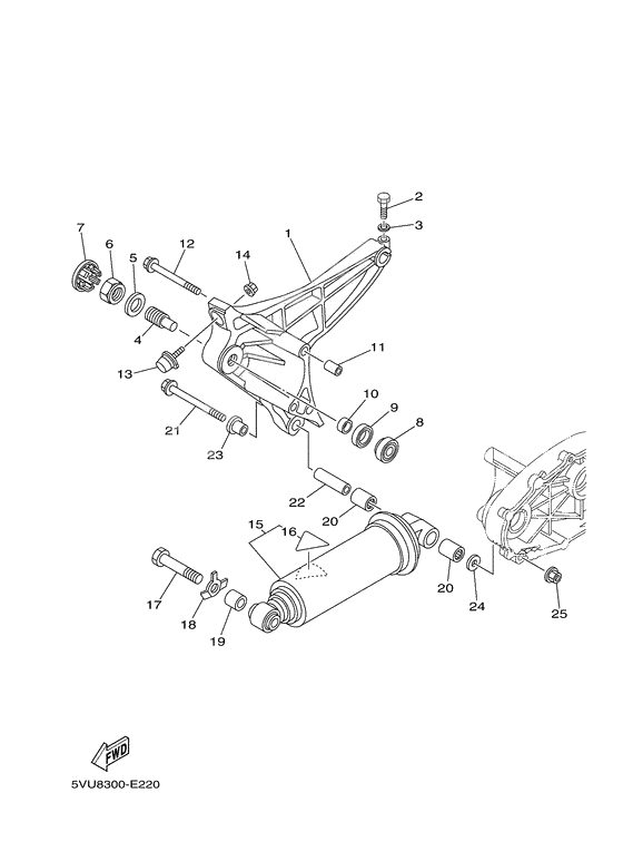 Rear arm & suspension
