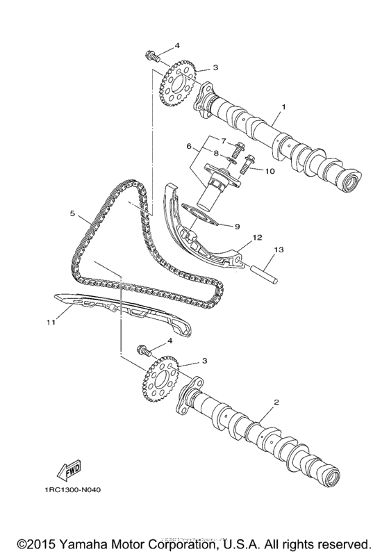 Camshaft chain