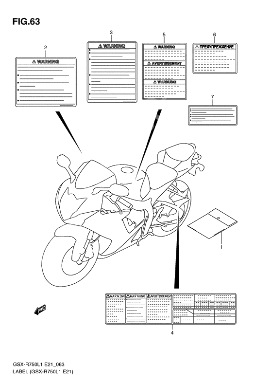 Label              

                  Gsx-r750l1 e21