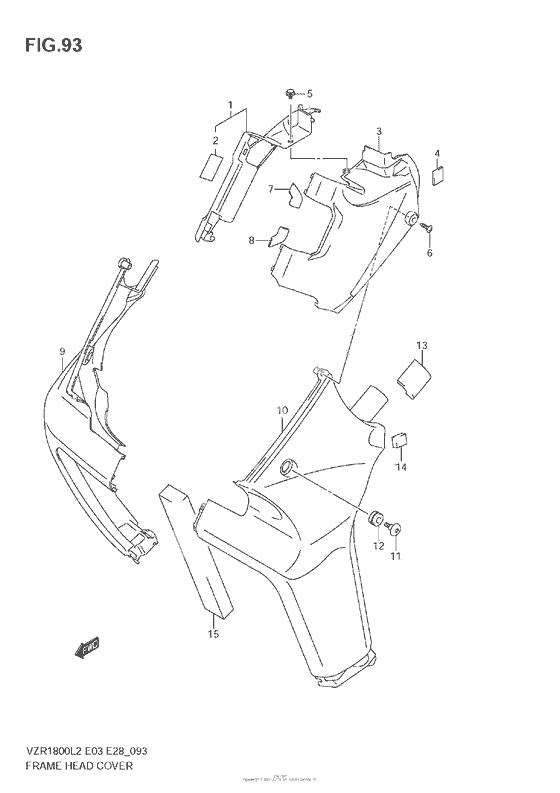 Накладки рамы (Vzr1800 L2 E03)