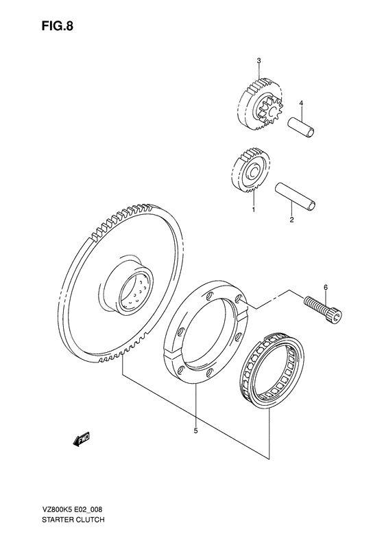 Starter clutch