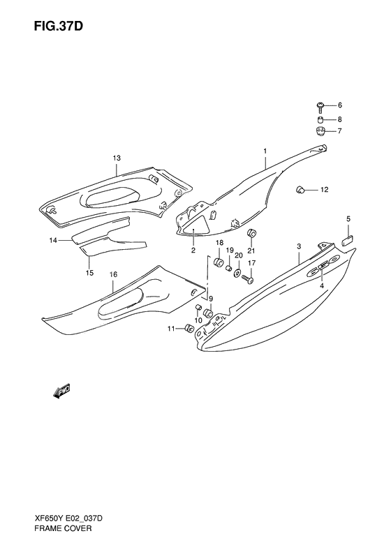 Frame cover              

                  Model k1