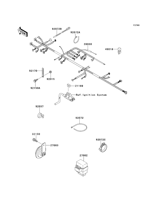 Chassis electrical equipment