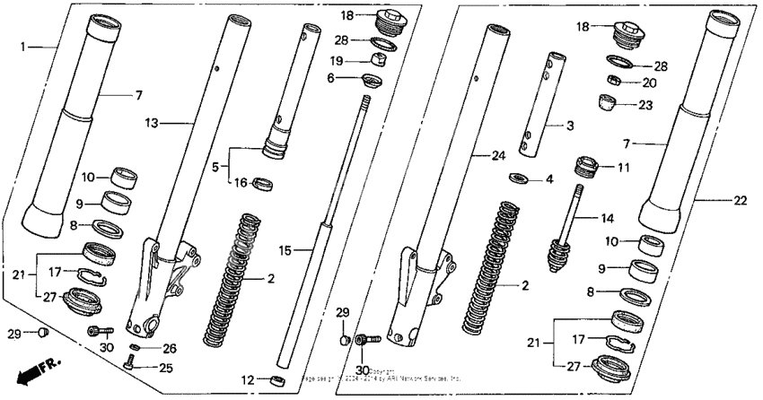 Front fork