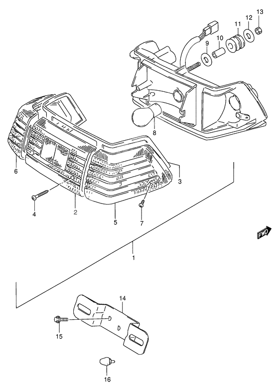Rear combination lamp              

                  E24