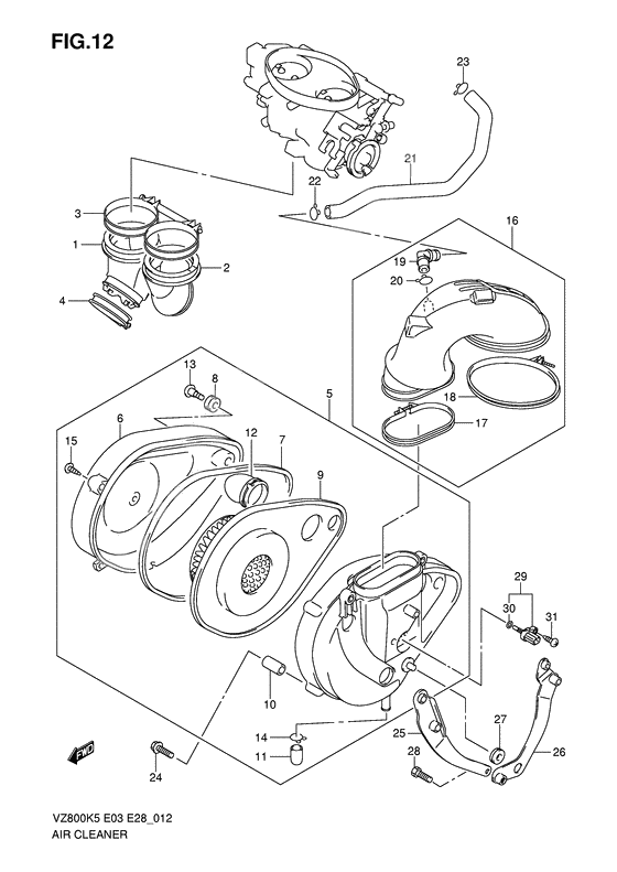 Air cleaner              

                  Model k5/k6/k7/k8