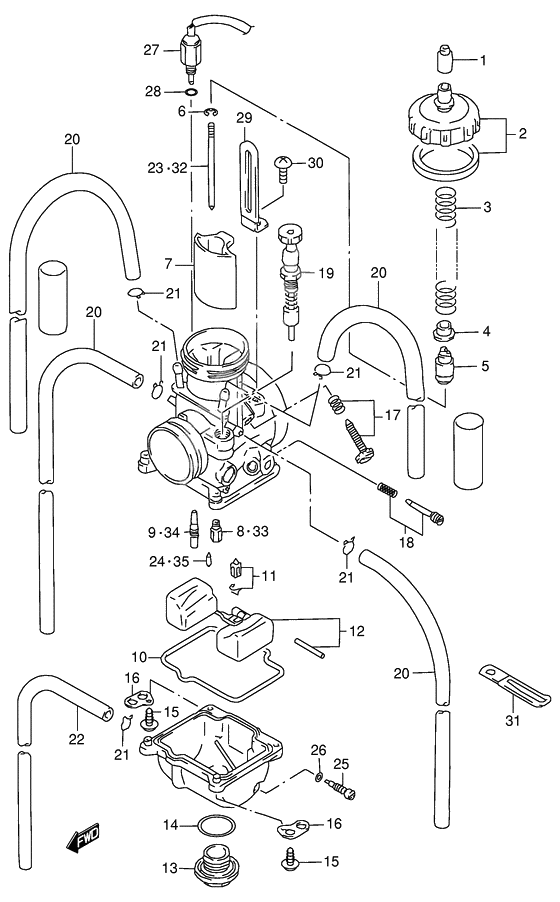 Carburetor assy              

                  Model x/y