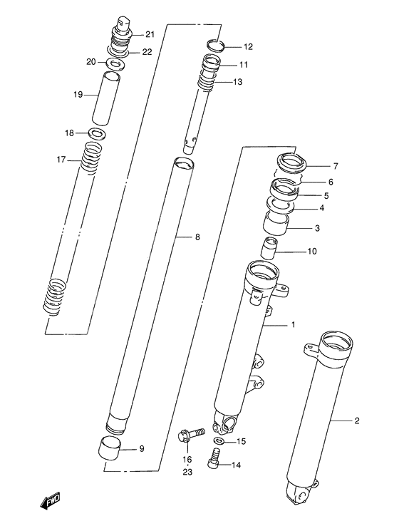 Front damper