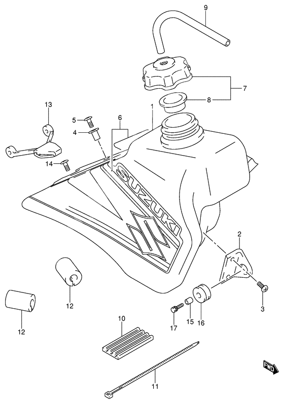 Tank fuel              

                  Model k2