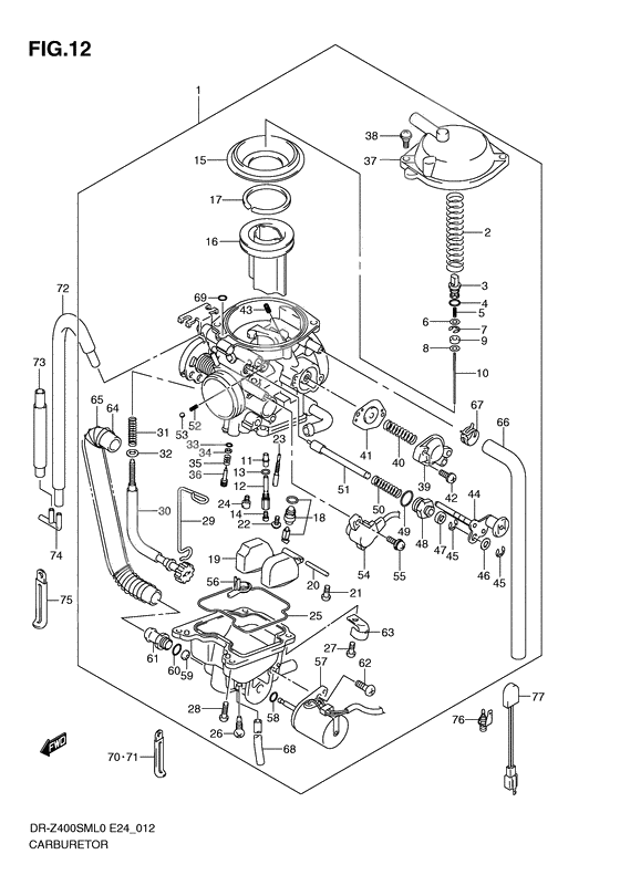 Carburetor assy