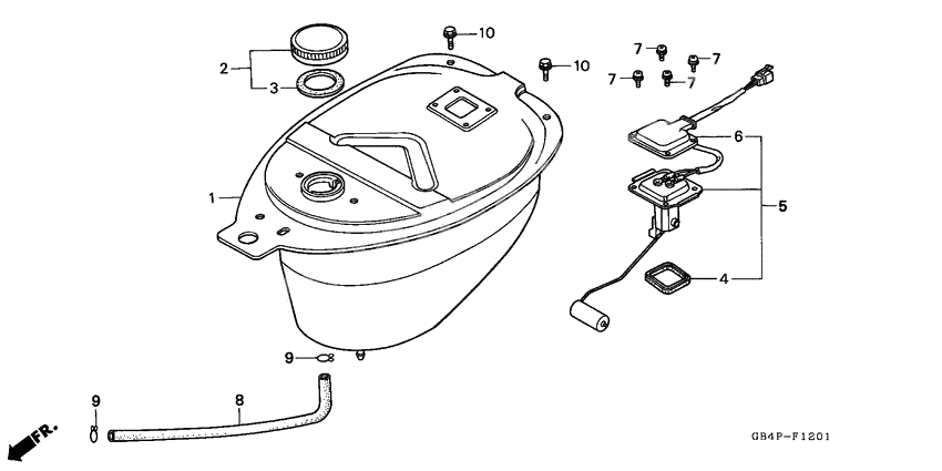 Tank fuel              

                  C50SP/C50ST