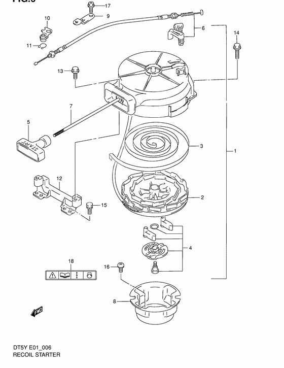 Starter assy recoil