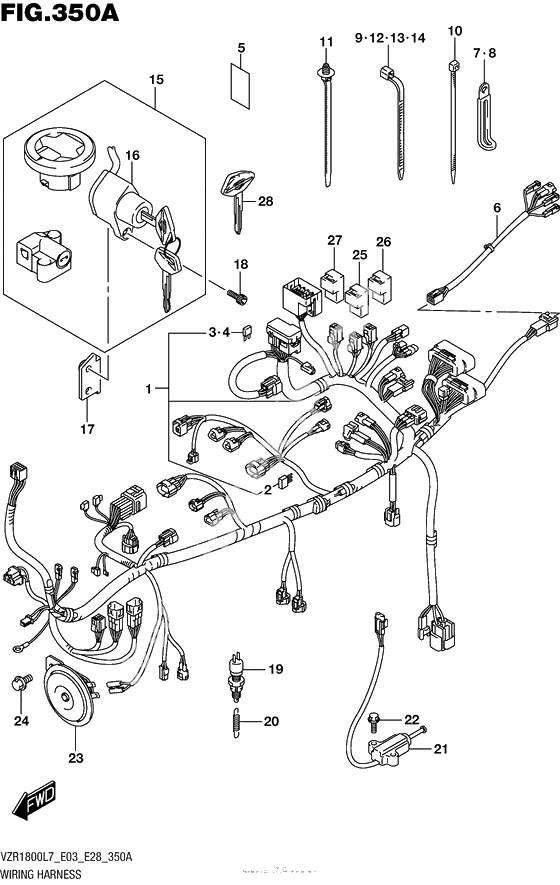 Wiring Harness (Vzr1800L7 E28)