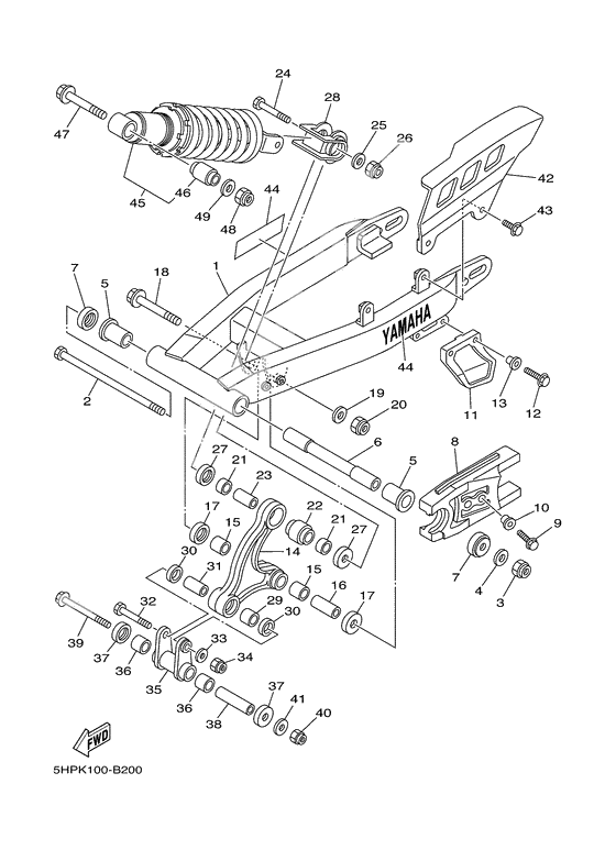 Rear arm & suspension