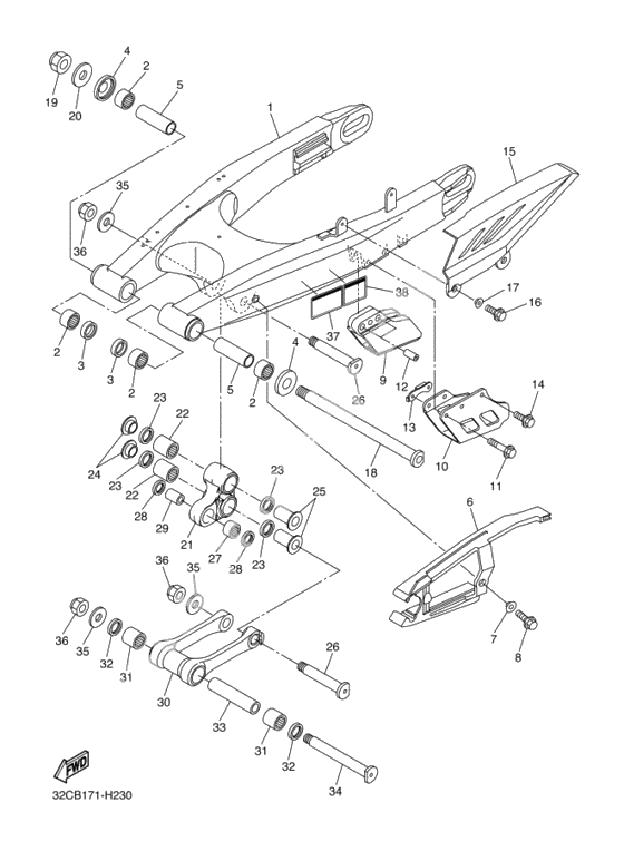 Задний рычаг & Подвеска
