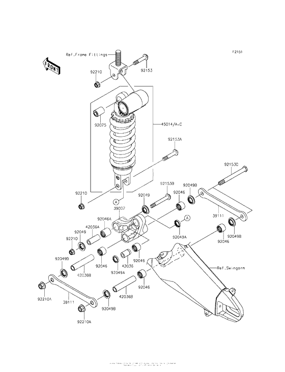 Suspension/shock absorber