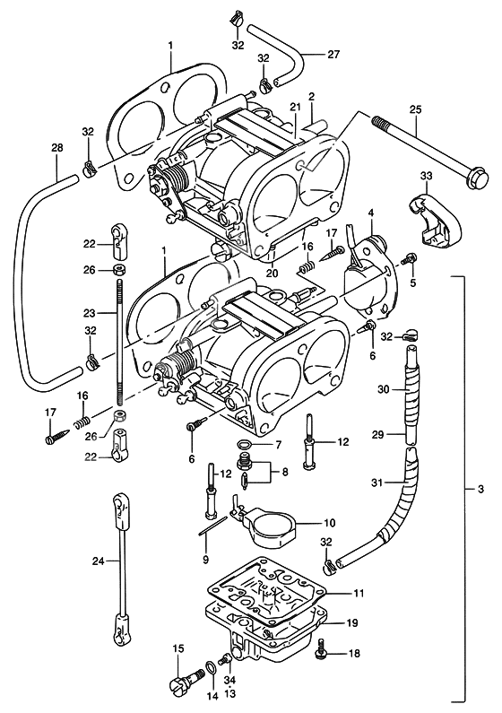 Carburetor assy