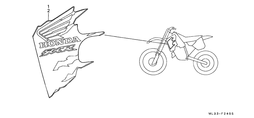 Label read the manual              

                  CR500RV