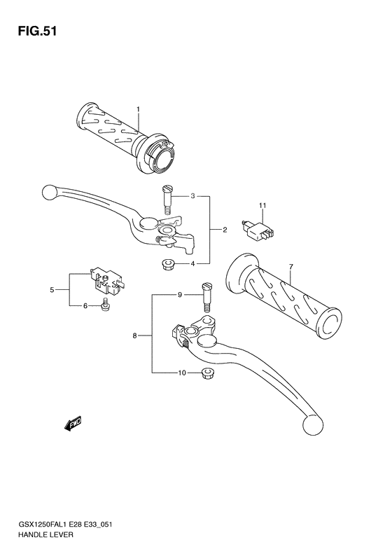 Handle lever