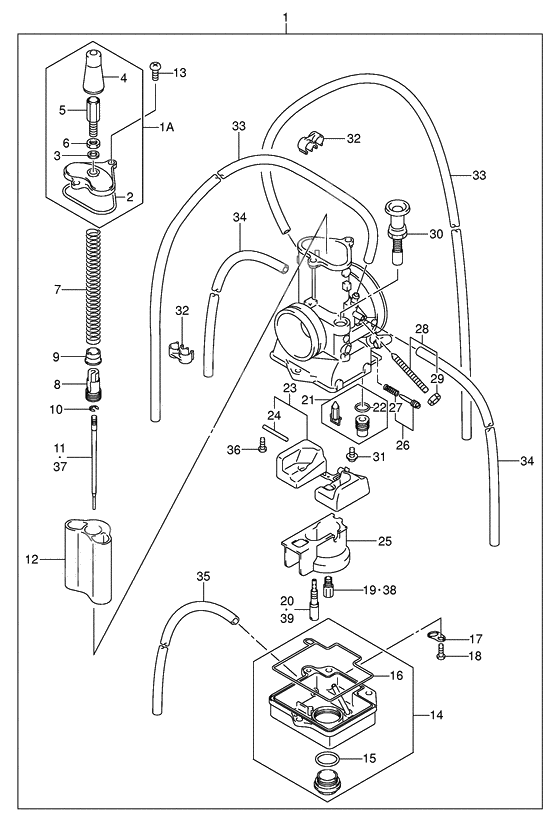 Carburetor assy              

                  Model k4