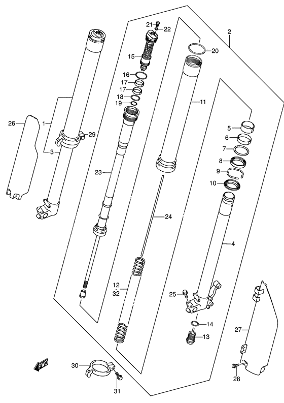 Front damper              

                  Model k2