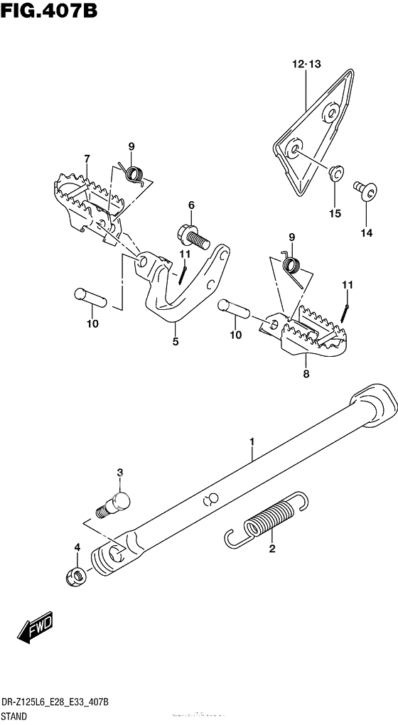 Stand (Dr-Z125Ll6 E28)