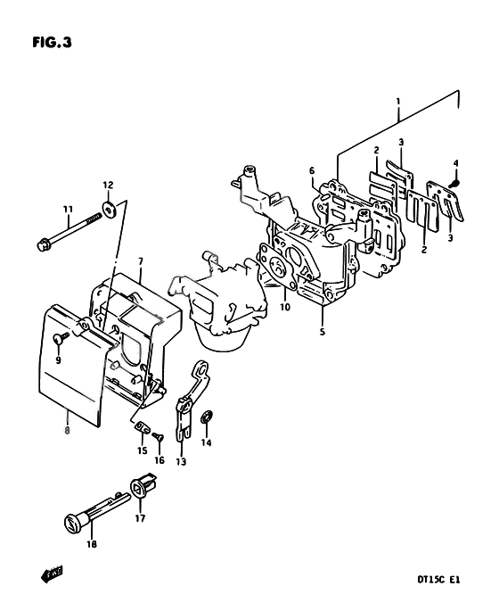 Inlet case