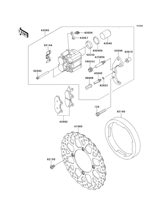 Front brake