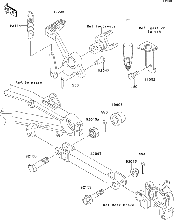 Brake pedal