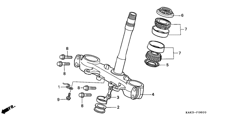 Steering stem