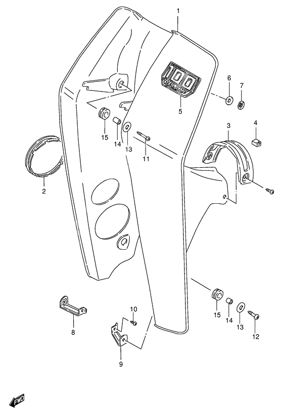 Leg shield              

                  Model g/r/s/v